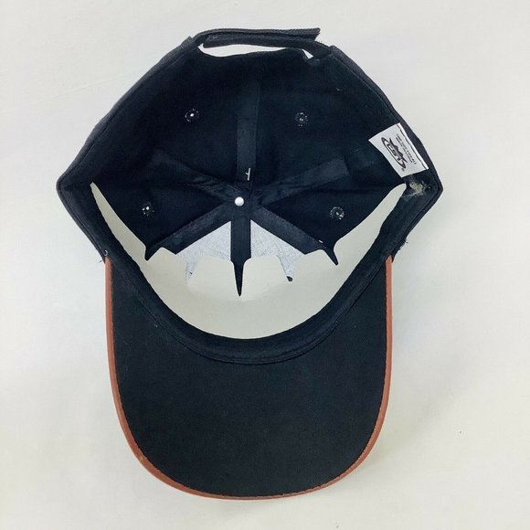 Brown and Black Embroidered Baseball Hat - Picture 6 of 6